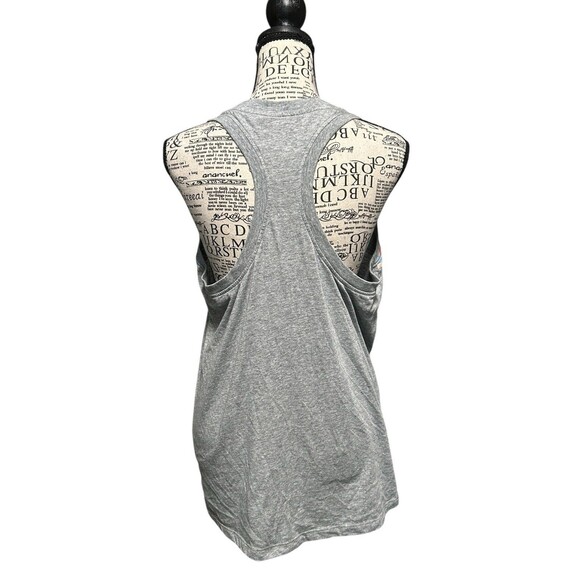 Nike‎ Woman's Tank Top Racerback Retro Strips Y2K Vacation Fair Travel Summer Lg - Picture 5 of 6